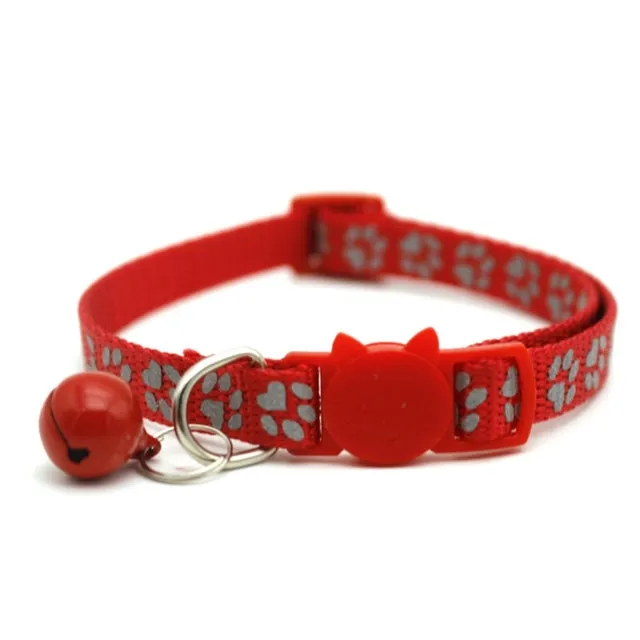 Adjustable Collar With Bell Colorful