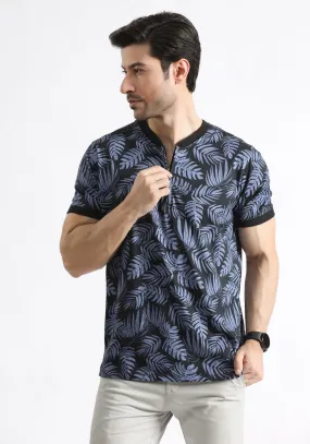 Black Printed Shirt