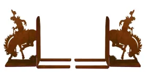Bronc Bookend Set