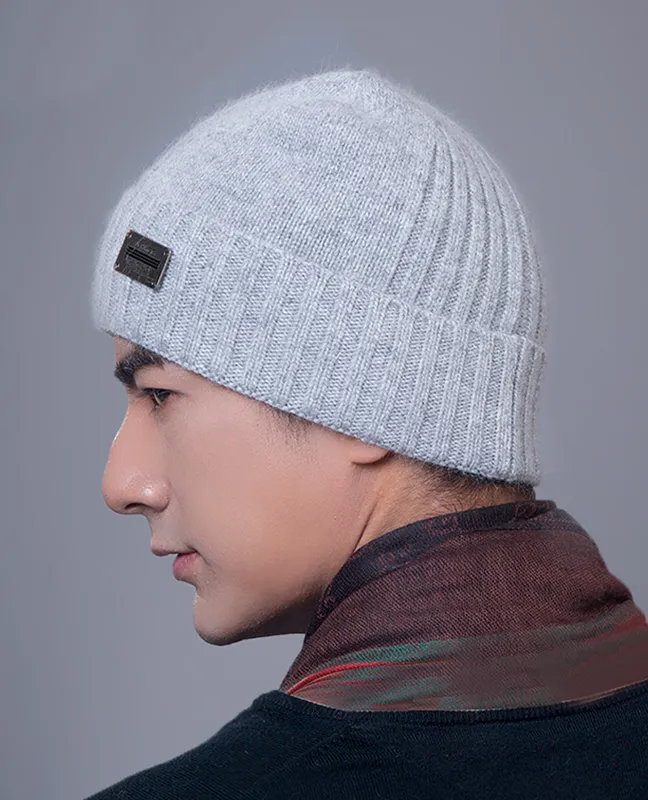 Classic wool knit cap
