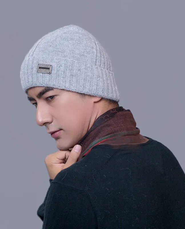 Classic wool knit cap