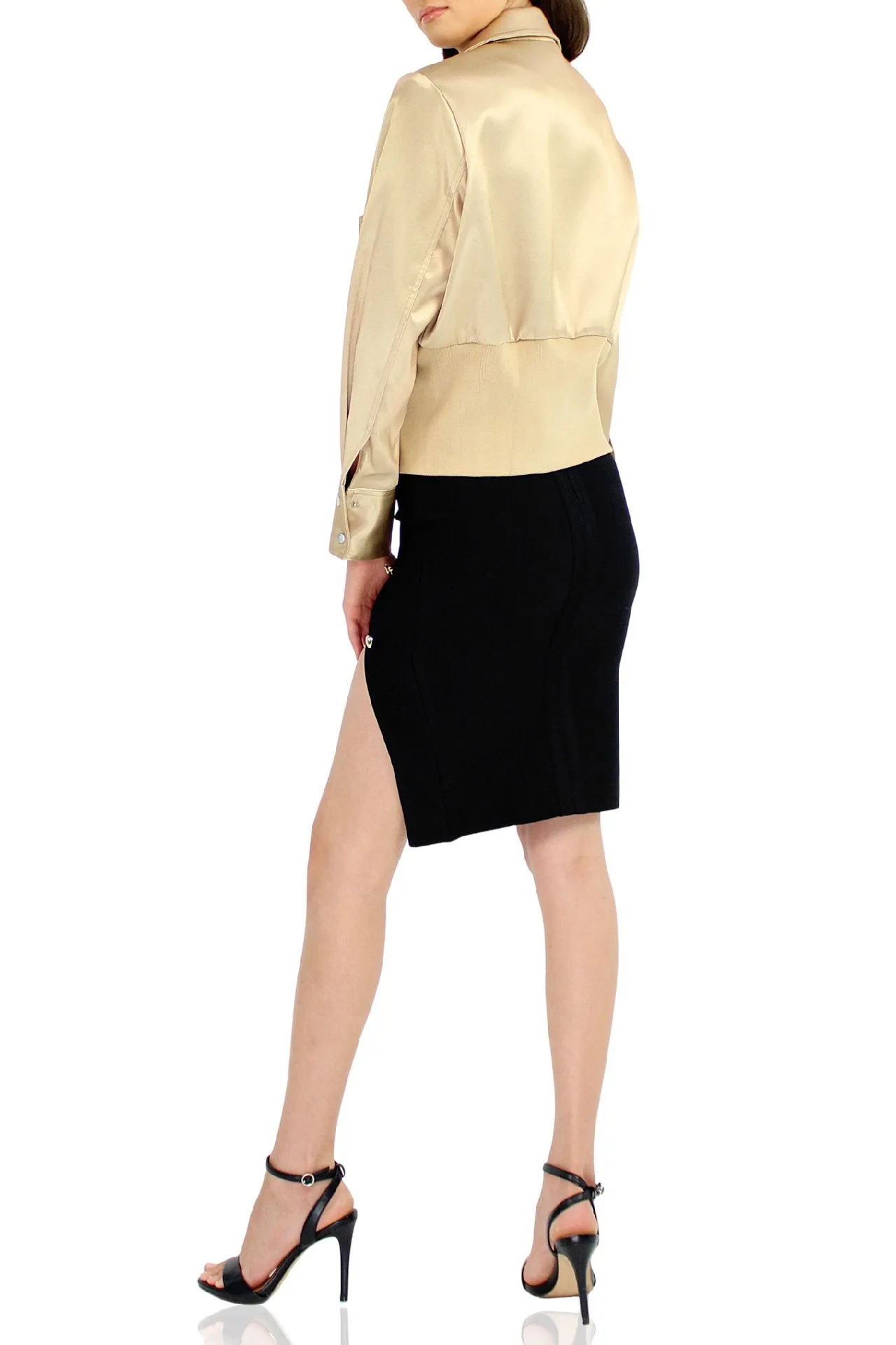 Designer Jacket In Beige