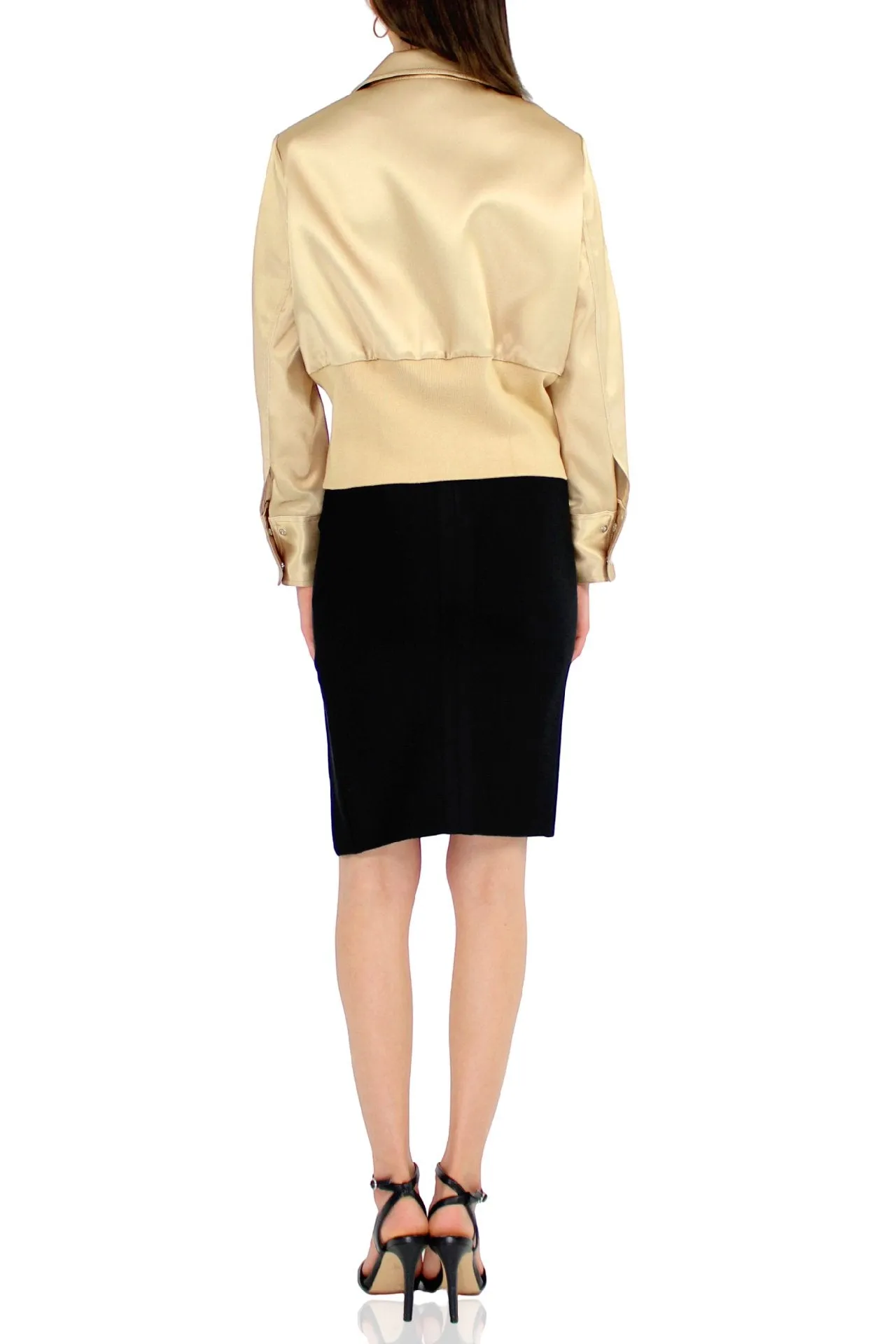 Designer Jacket In Beige