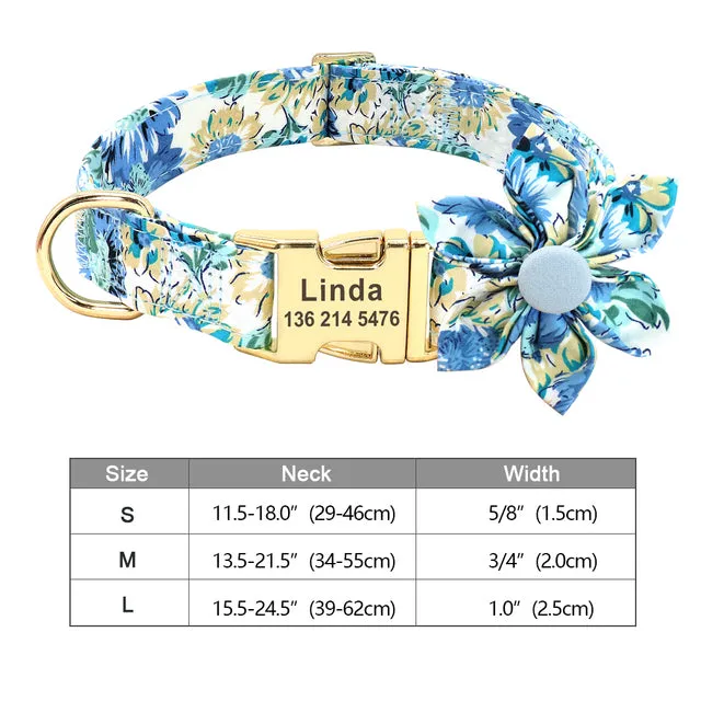Dog Accessories Collar Custom Nameplate Collar