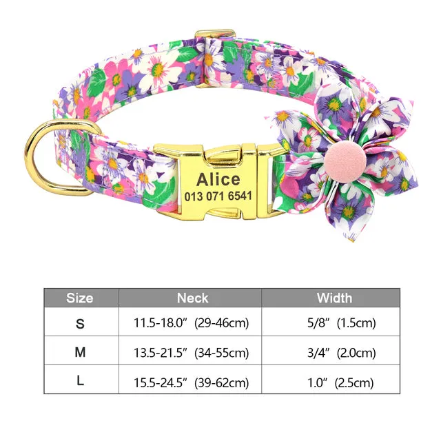 Dog Accessories Collar Custom Nameplate Collar