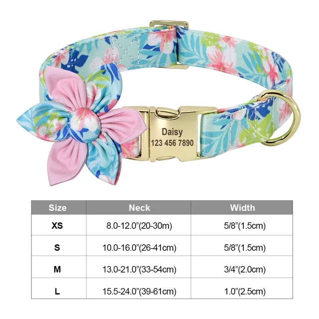 Dog Accessories Collar Custom Nameplate Collar