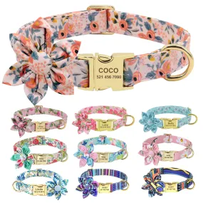 Dog Accessories Collar Custom Nameplate Collar