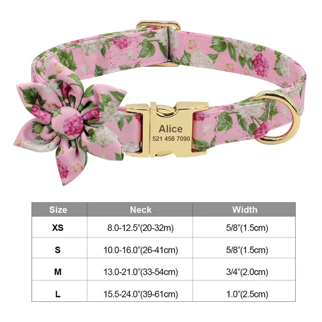 Dog Accessories Collar Custom Nameplate Collar