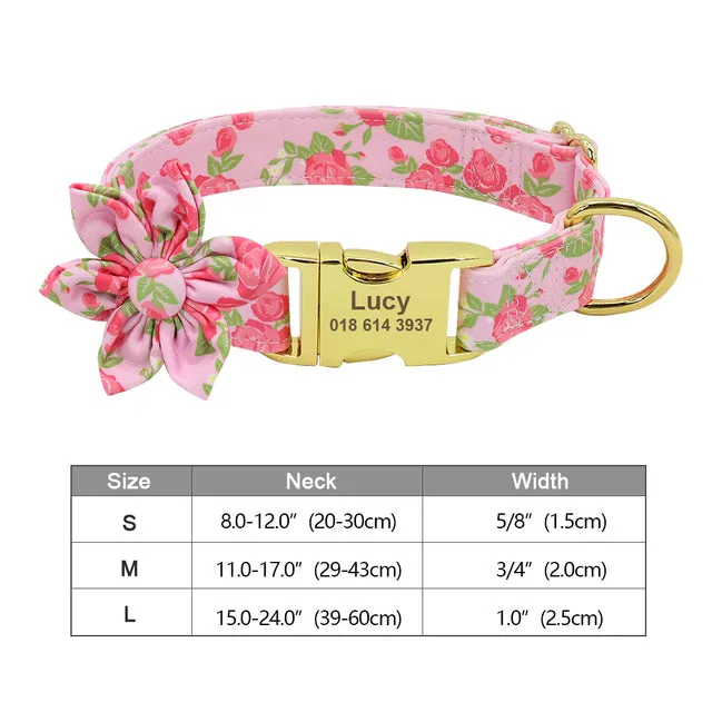 Dog Accessories Collar Custom Nameplate Collar