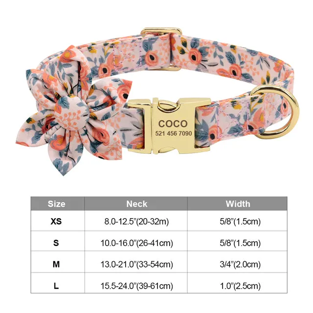 Dog Accessories Collar Custom Nameplate Collar