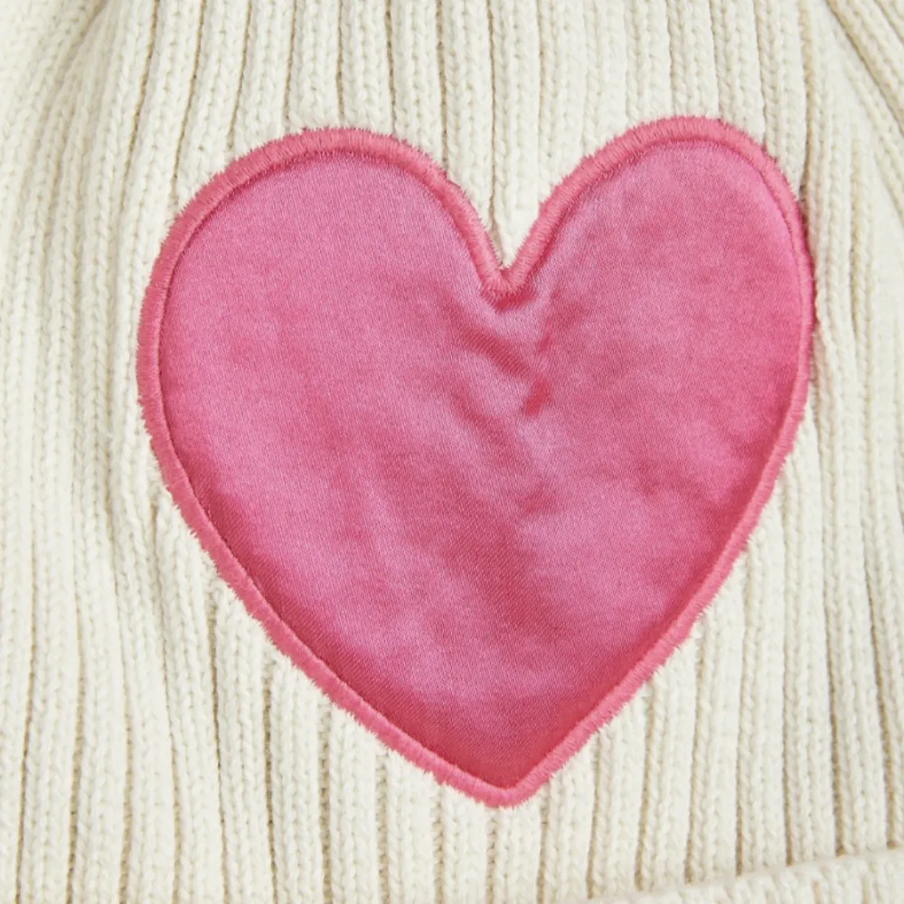 Heart Knit Beanie