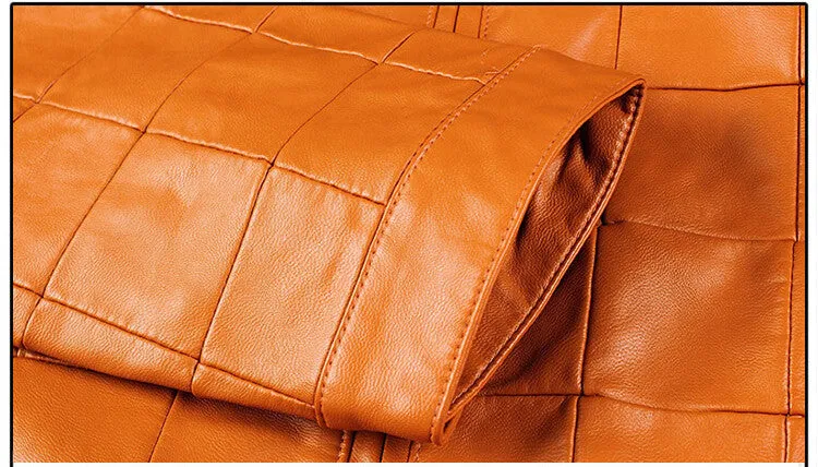 High Quality Pu Leather Jacket Men Fashion 2019 Autumn New Motorcycle Jacket