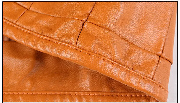 High Quality Pu Leather Jacket Men Fashion 2019 Autumn New Motorcycle Jacket