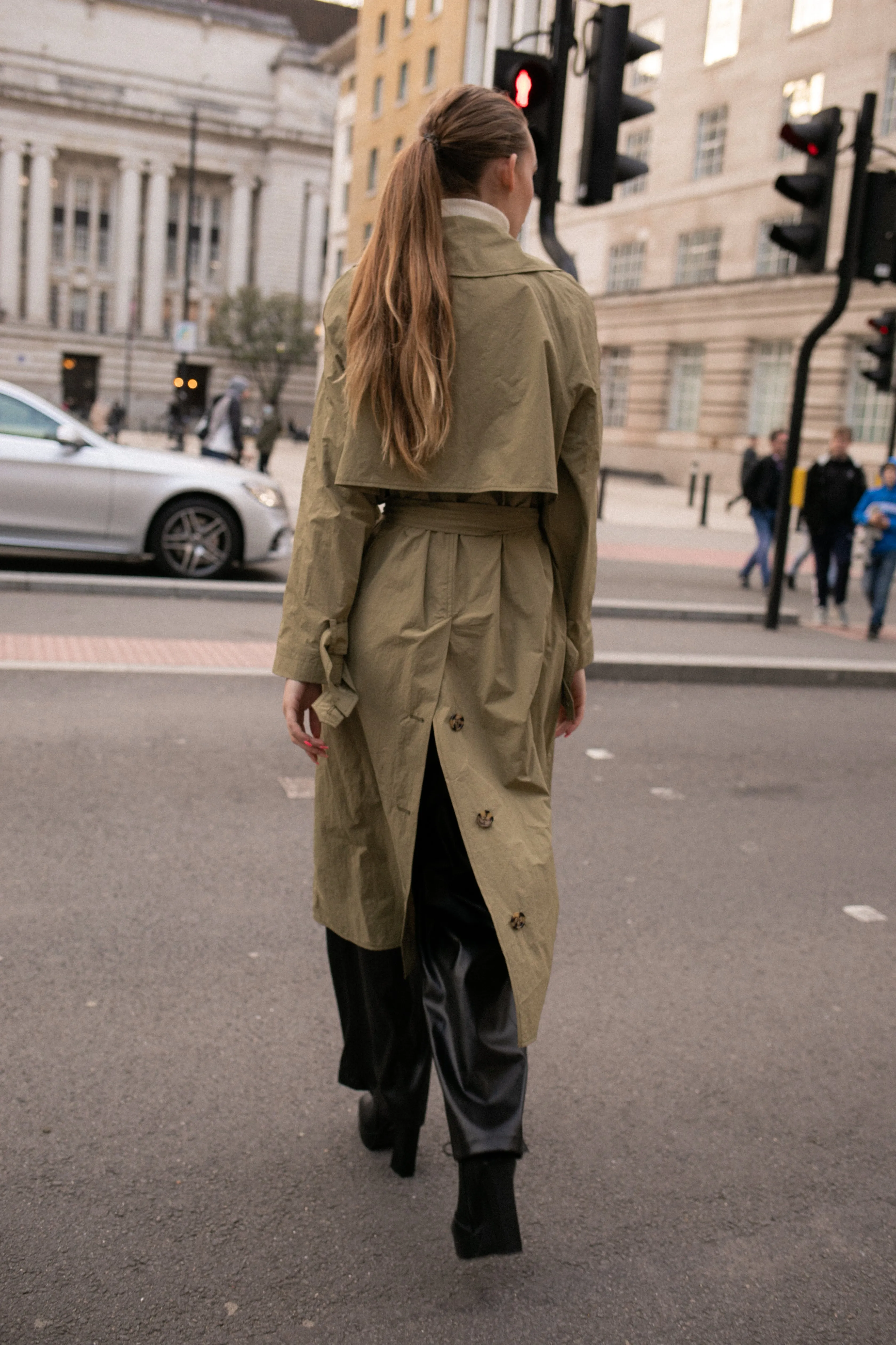 Khaki Trench Coat