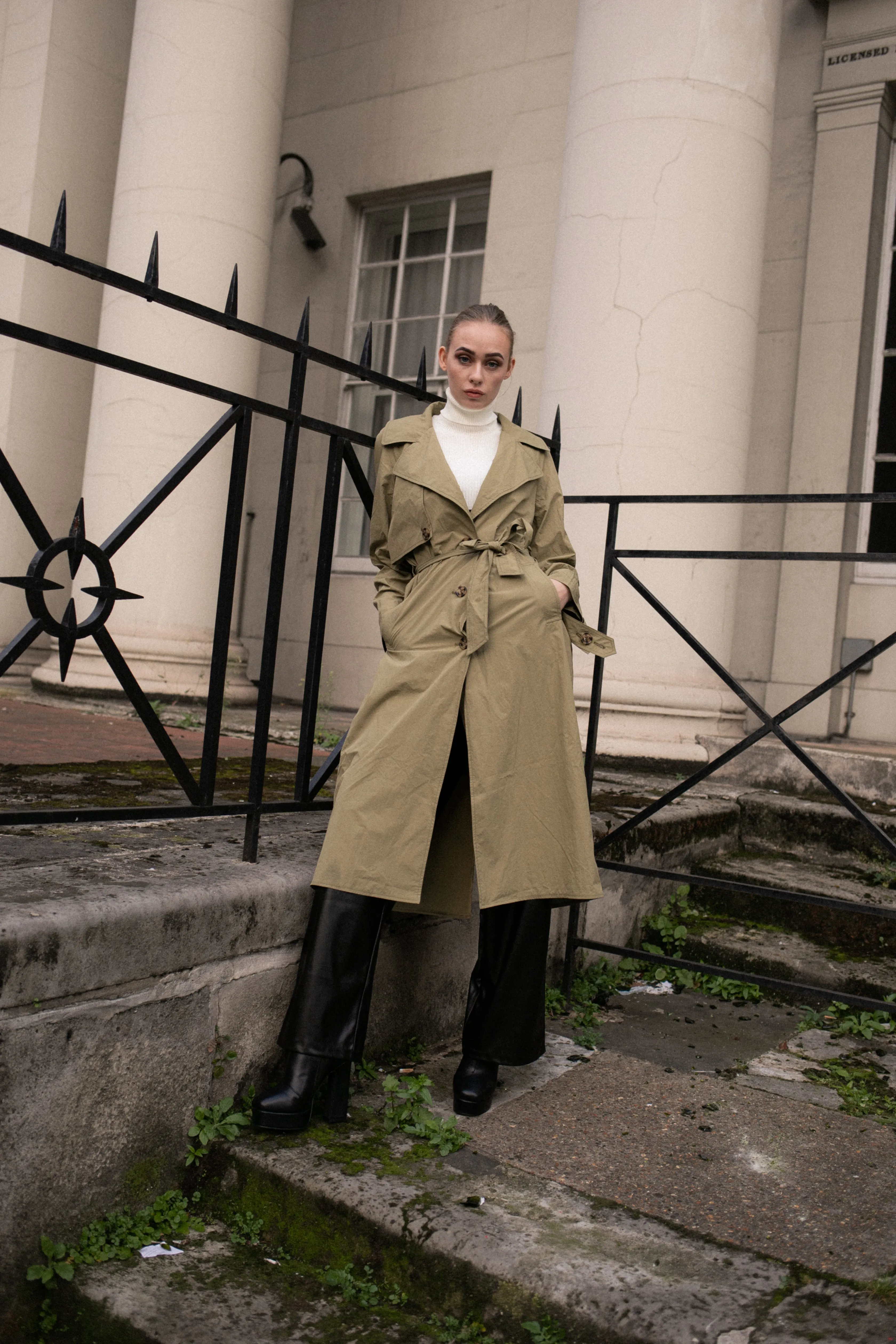 Khaki Trench Coat