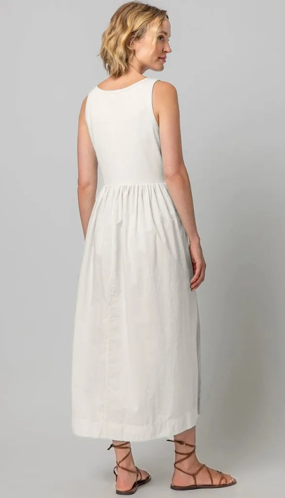Mixed Media Maxi Dress