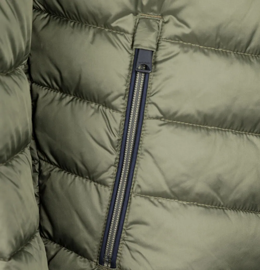 Napapijri Aerons 3 Hooded Quilted Jacket Green Lichen