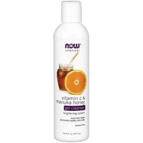Now - vitamin c & manuka honey cleanser 237 ml