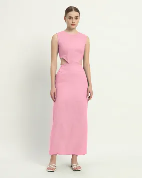 The Livingston Fondant Pink Cotton Dress