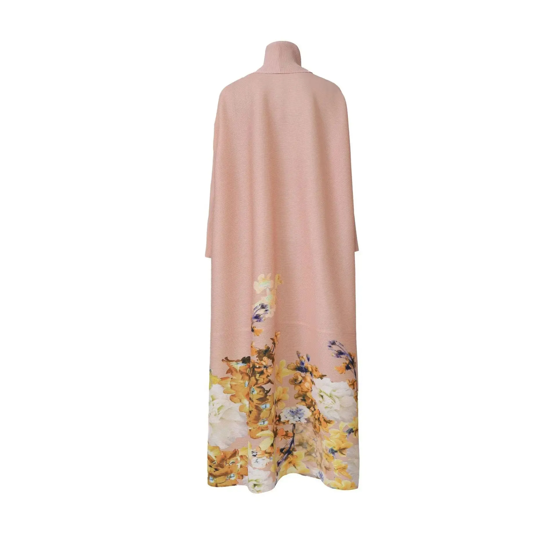 Truly Pleated Floral Oversized Trench Coat