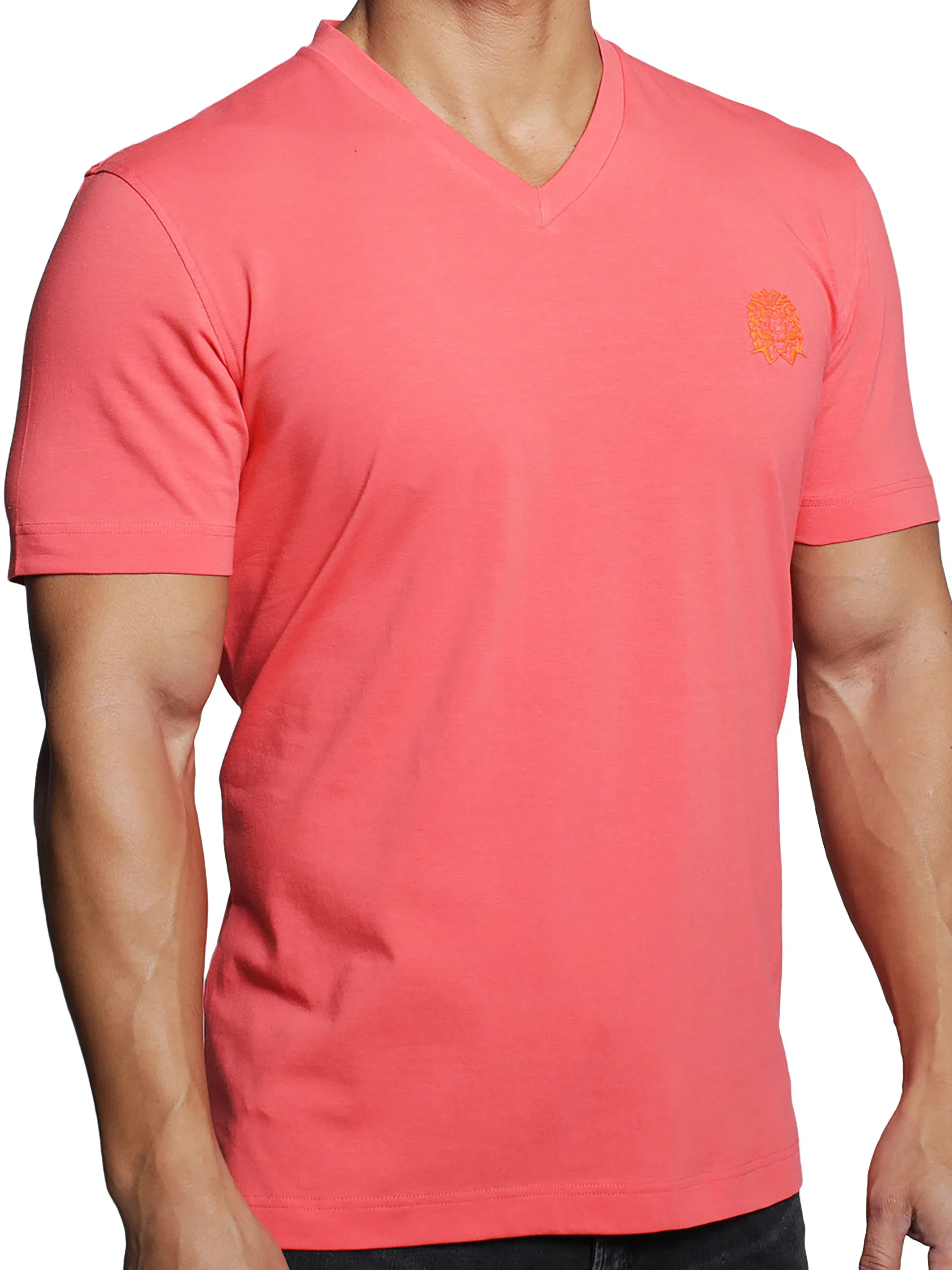 V-Neck VivaldiMono Coral