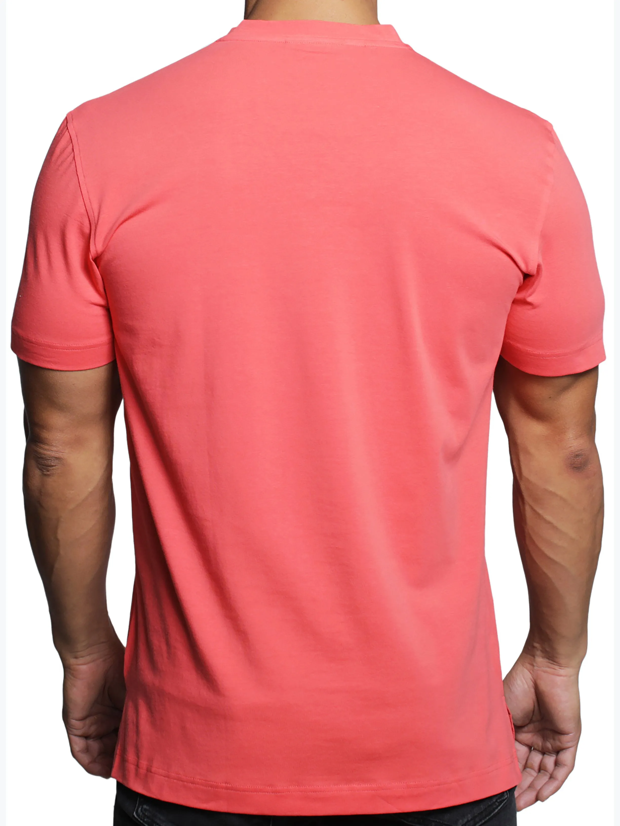 V-Neck VivaldiMono Coral