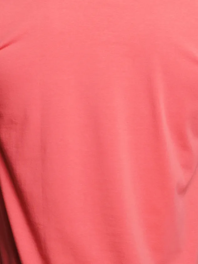 V-Neck VivaldiMono Coral