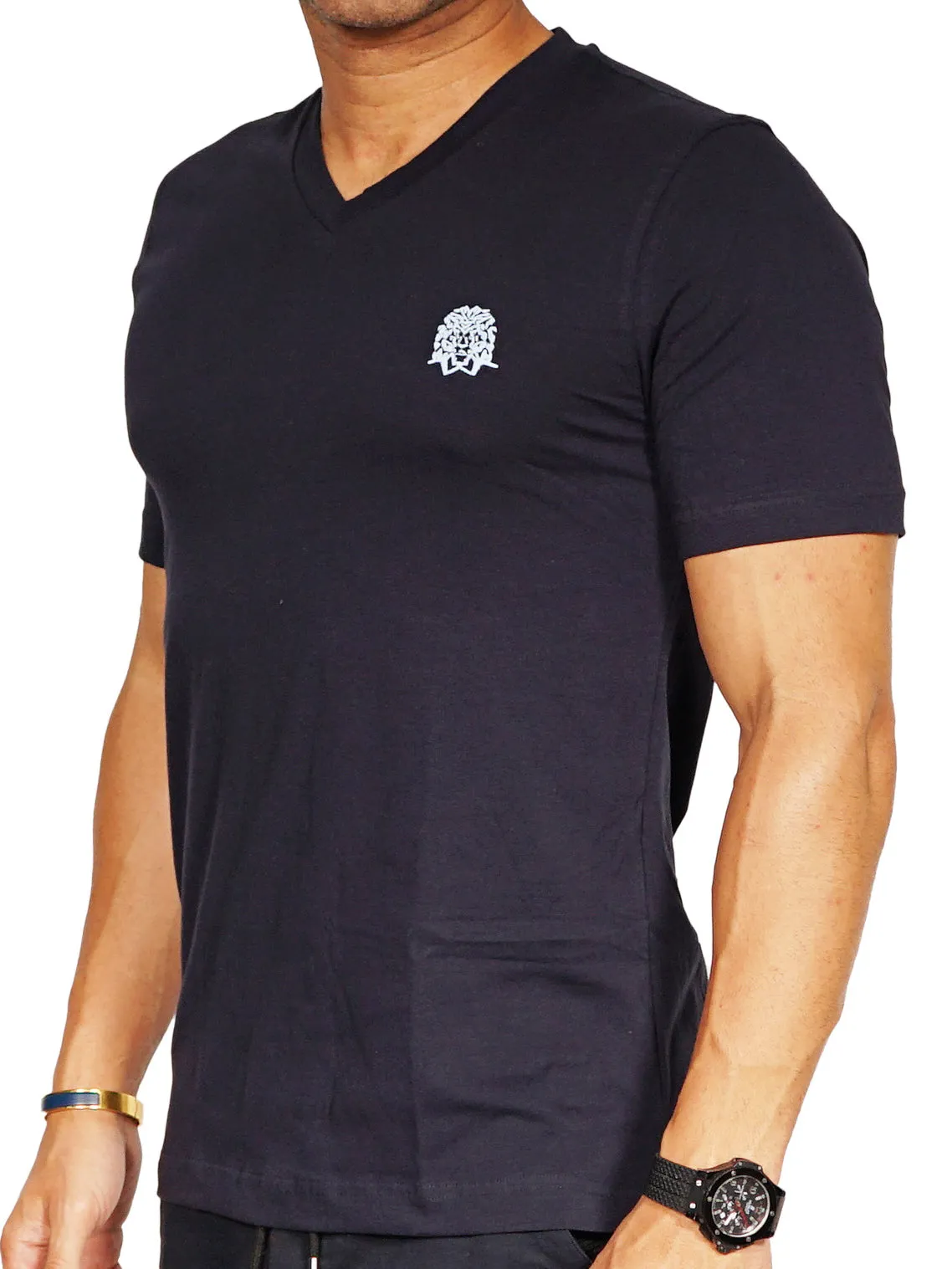 V-Neck VivaldiMono Navy