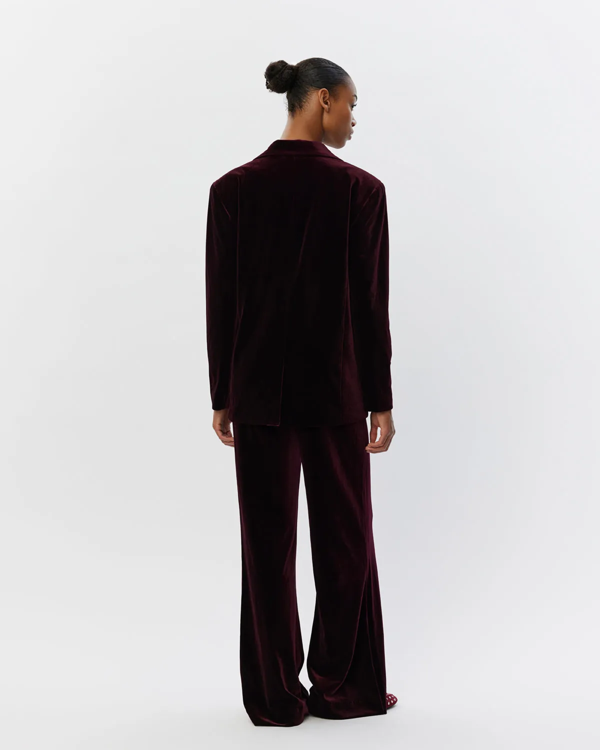 VALOSW TROUSERS - Burgundy